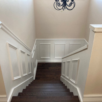 Custom Wainscoting Install