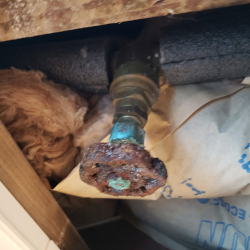 Water Leak / Valve Corrosion