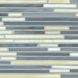 Weft Jewel Glass Mosaic Border - Tile