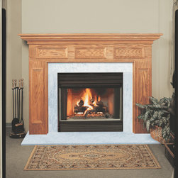 Homewood Wood Fireplace Mantel - Fireplace Mantels
