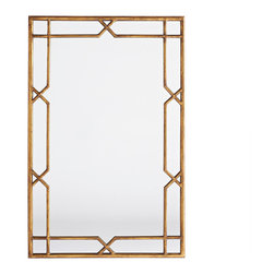 GOLD X-QUISITE MIRROR - Wall Mirrors