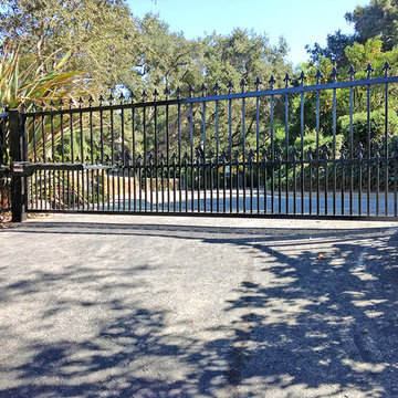 Custom Gate--Wrought Iron Auto Gate