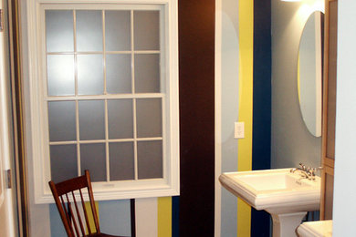 Bathroom - contemporary bathroom idea in Indianapolis