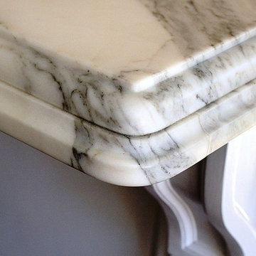 Bethesda MD - Calacatta Gold Marble Kitchen