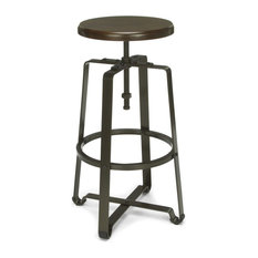 OFM Inc - OFM Model 920 Endure Series Tall Stool, Walnut - Bar Stools and Counter Stools