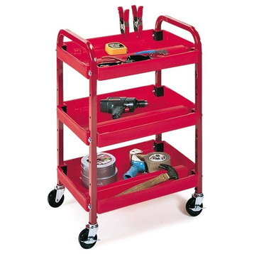 Adjustable Red Utility Cart