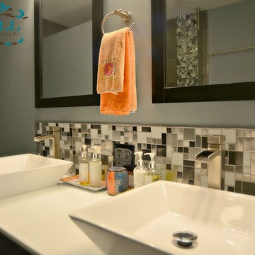 A Modern Master Bathroom