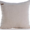 Ivory Decorative Pillow Covers 14"x14" Cotton, Pearl Haven