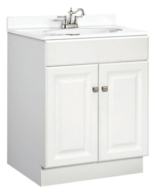 Design House Wyndham 531939 2 Door Vanity White 24 X21 Bathroom Design House Wyndham 531939 2 Door Vanity White