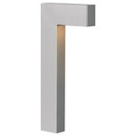 HInkley - Hinkley Atlantis 15.75" Small LED Path Light, Titanium - The bold, clean lines of the Atlantis path lights complement contemporary architecture for the ultimate in urban sophistication.