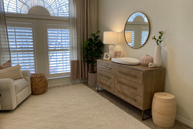 Inspiration for a transitional home design remodel in Dallas