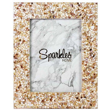 Sparkles Home Shell Picture Frame - 5x7