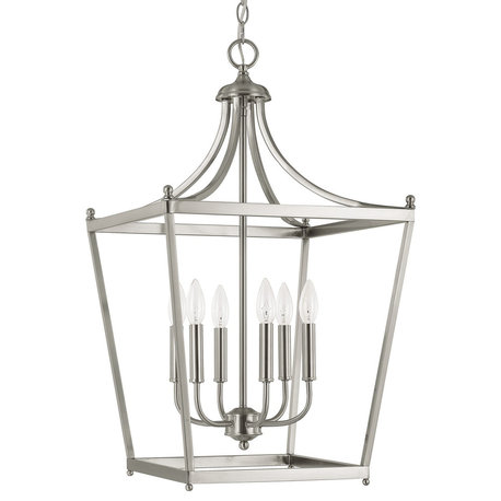 Capital Lighting Stanton 6-LT Foyer 9552BN - Brushed Nickel