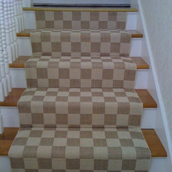 Checkerboard #27-L on stairs - Rugs