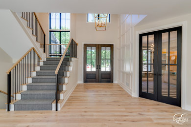 Minimalist entryway photo in Grand Rapids