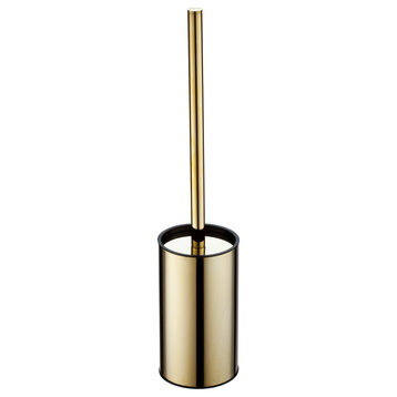 stand toilet brush, Gold