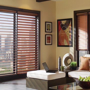 ORANGE MACRO BLINDS - Hunter Douglas - METAL BLINDS