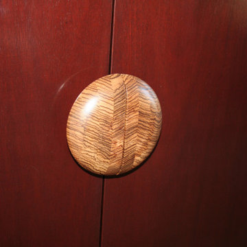Custom Handcrafted Furniture, Wenge Wood, Tables, Bed and Nightstands