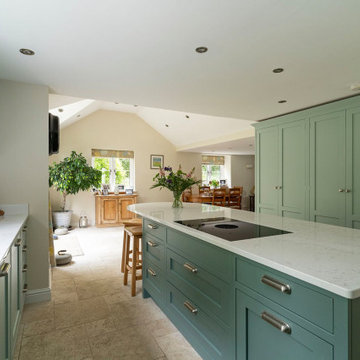 Bespoke Pastel Green Kitchen in Long Crendon