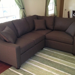 "Jessica" (Pillowback) - Sectional Sofas