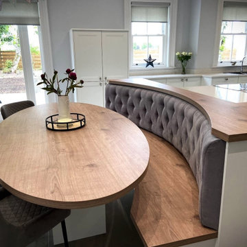 Traditional White Kitchen in St. Fergus near Peterhead