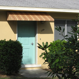 Residential Fixed Fabric Awnings - Awnings