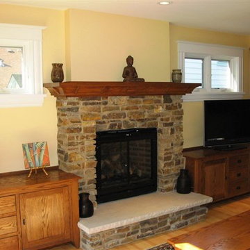 A Warm, Cozy Fireplace Addition