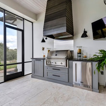 Outdoor grill Area and Hood
