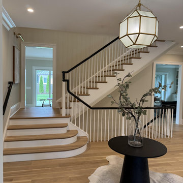 Project #138 | An Elegant Entry Staircase