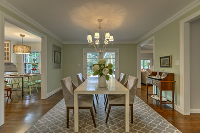 Inspiration for a dining room remodel in Kansas City