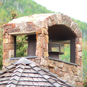 Archangels on a Mountain Cabin