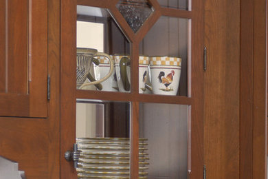 Example of a kitchen design in Charlotte