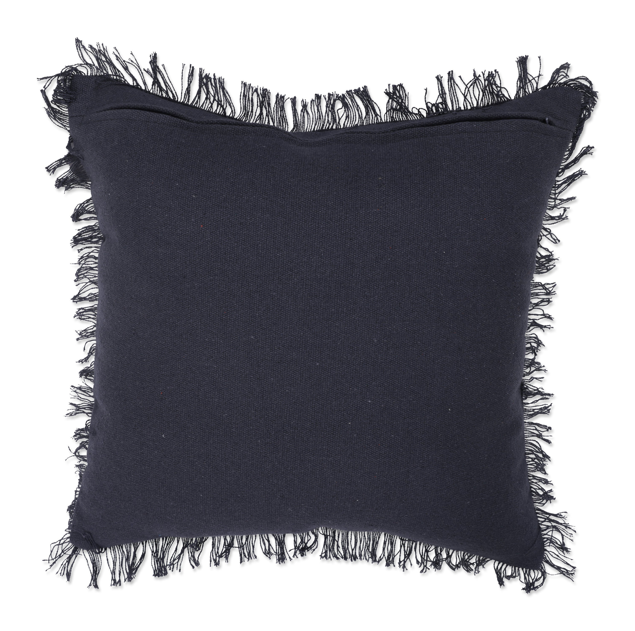 Pillow Perfect Carmody Navy Seat Cushion Set, Blue, 20 In. L X 20 In. W