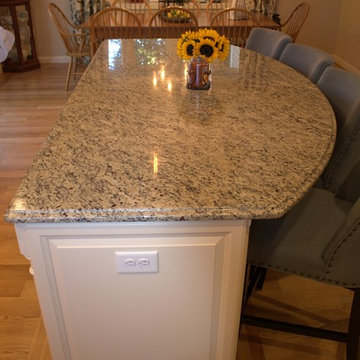 Two tone Family Kitchen