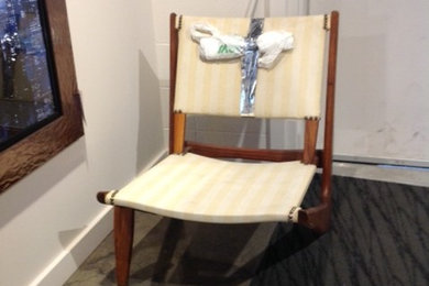 Danish teak mid century chair project