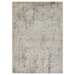 Jaipur Living - Jaipur Living Belvoir Abstract Light Gray/ Cream Area Rug 5'11"X8'11" - The Acadia collection features an assortment of both contemporary and timeless designs paired with a sumptuous sheen and irresistible, soft hand. The Belvoir area rug depicts an erased medallion in transitional hues of light gray, cream, taupe, gold, and dark gray. The high-low pile creates depth and texture that perfects high and low traffic spaces of the home such as bedrooms, living rooms, offices, entryways, and halls.