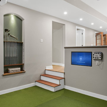 Golf Simulator Lower Level