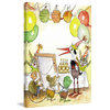 "Birthday Party" Painting Print on Canvas by Curtis