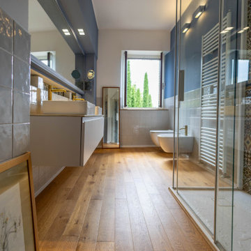 Casa in collina. Ristrutturazione mq 150