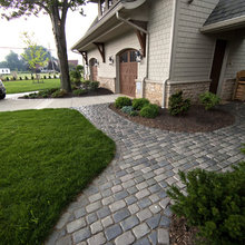 new house walkway/patio