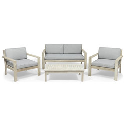 Farmhouse Outdoor Lounge Sets by GDFStudio