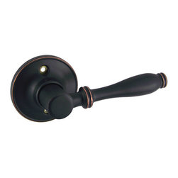 Designers Impressions - Villa Series Door Levers, Oil Rubbed Bronze, Dummy, Inactive Lever - Door Levers