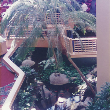 Atrium in a Hotel.