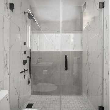 East 22nd street bathroom water damage restoration