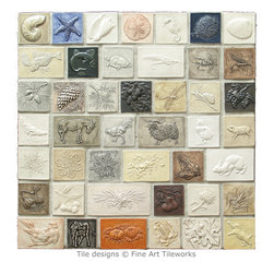 Fine Art Tileworks - Hand pressed 2" deco tiles - Tile