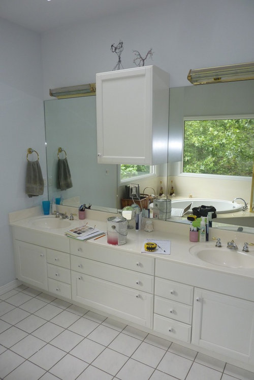 Height for Master Bath countertops