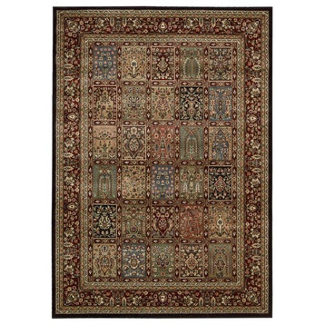 Nourison Persian Arts Multicolor Area Rug, Rectangular 9'6"x13'