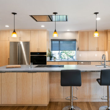 Modern Maple Kitchen Remodel
