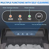Ice Makers Countertop,Protable Ice Maker Machine With Handel,Self-Cleaning