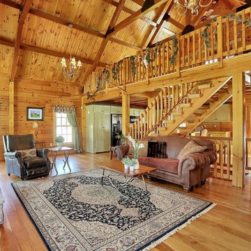 Log Cabin Home by Sherri Blum